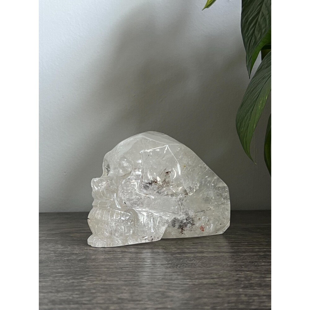 Carved Crystal Skull Head